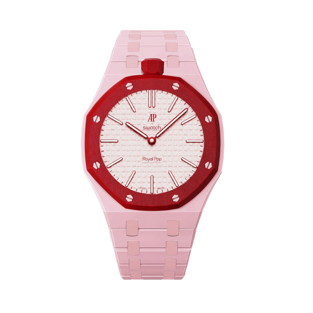 Bioceramic Bracelet for the Swatch x AP Royal Pop Otto Rosso