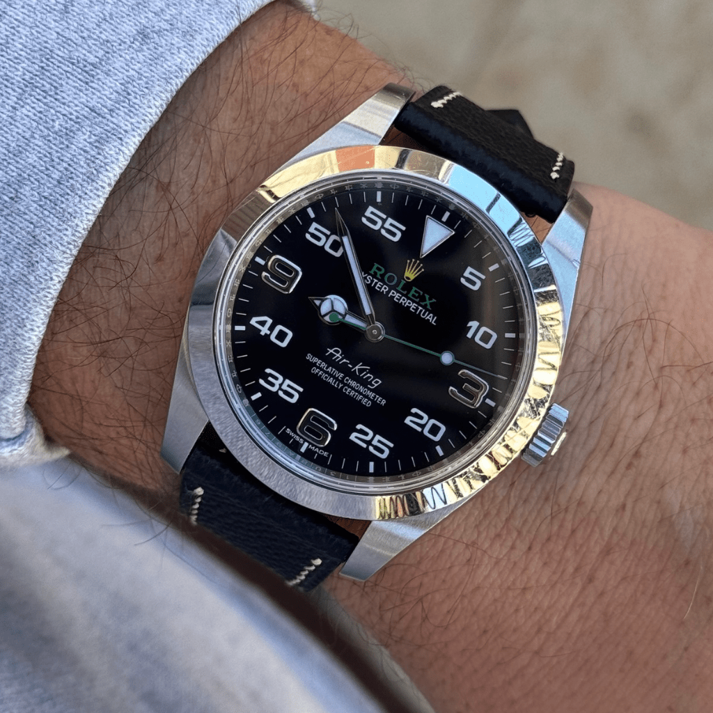 Correa de cuero Epson negra - Tempomat Madrid