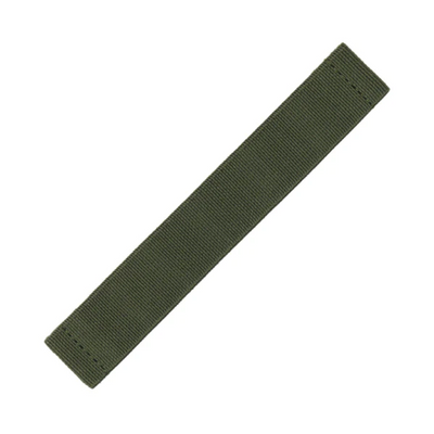 Tempomat Madrid, 20mm Military Green Elastic loop strap, universal fit, for rolex, omega, Moonswatch, omega x swatch and more