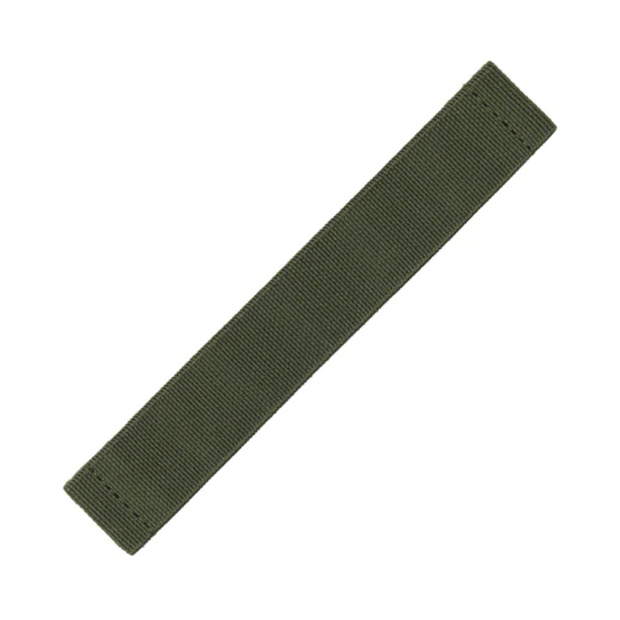 Tempomat Madrid, 20mm Military Green Elastic loop strap, universal fit, for rolex, omega, Moonswatch, omega x swatch and more