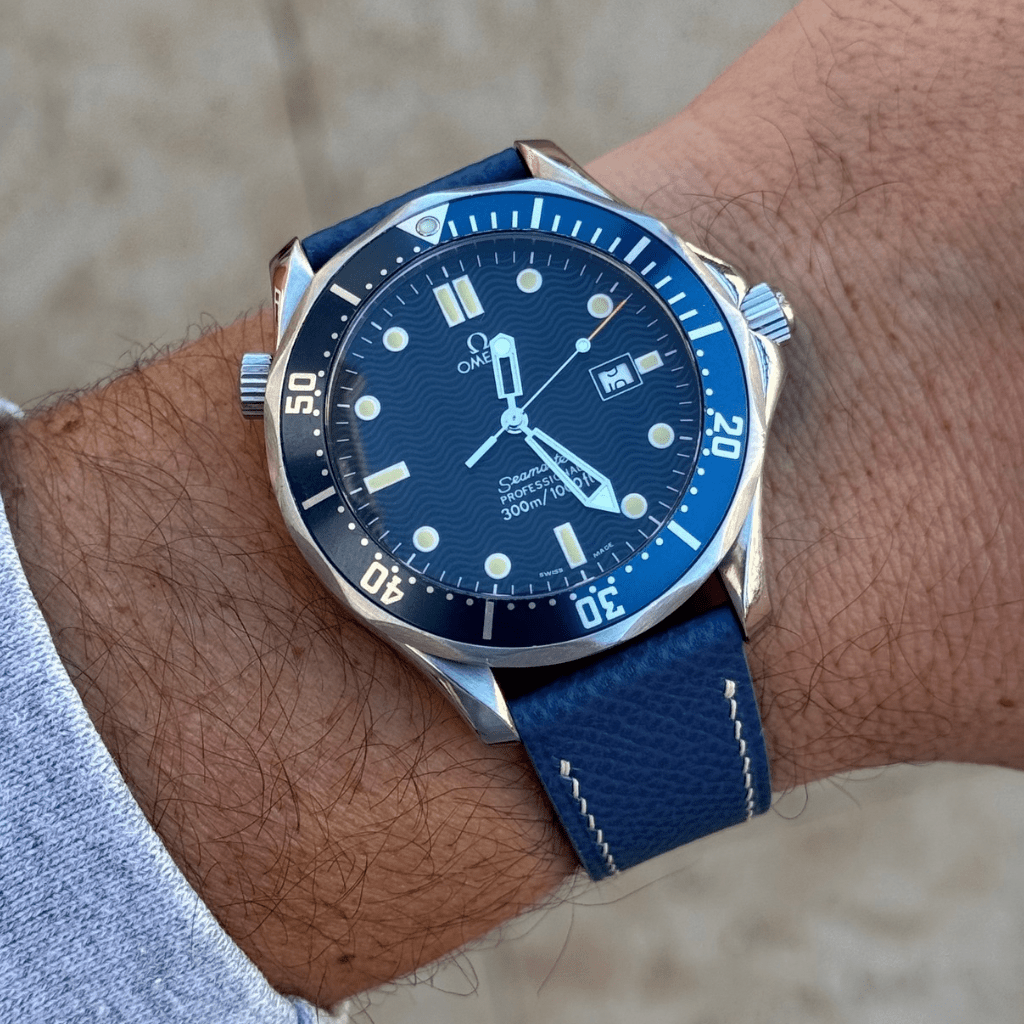 Correa de cuero Epson azul - Tempomat Madrid