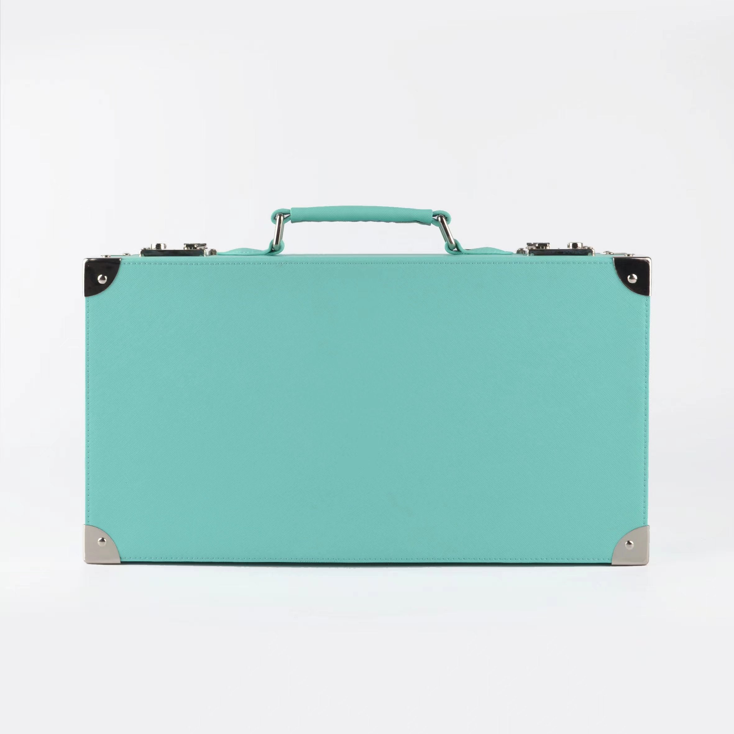 Tiffany Blue Saffiano Leather Collector Watch Box | Tempomat Madrid