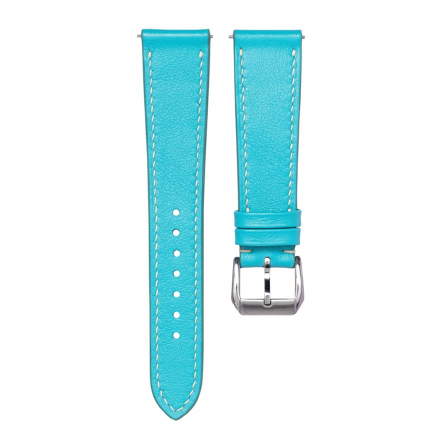 Sky Blue Leather Strap