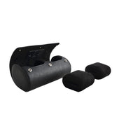 2 piece saffiano leather watch roll