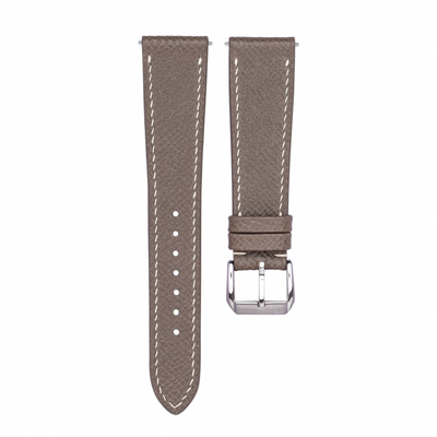 Taupe Epson Leather Strap