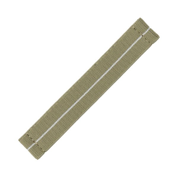 Khaki - White Elastic loop - Tempomat Madrid