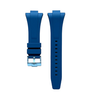 Tissot prx 35mm, prx 40mm rubber strap, navy blue 