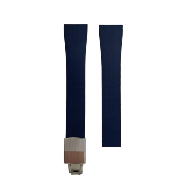 Navy Blue 20mm Universal Rubber Strap