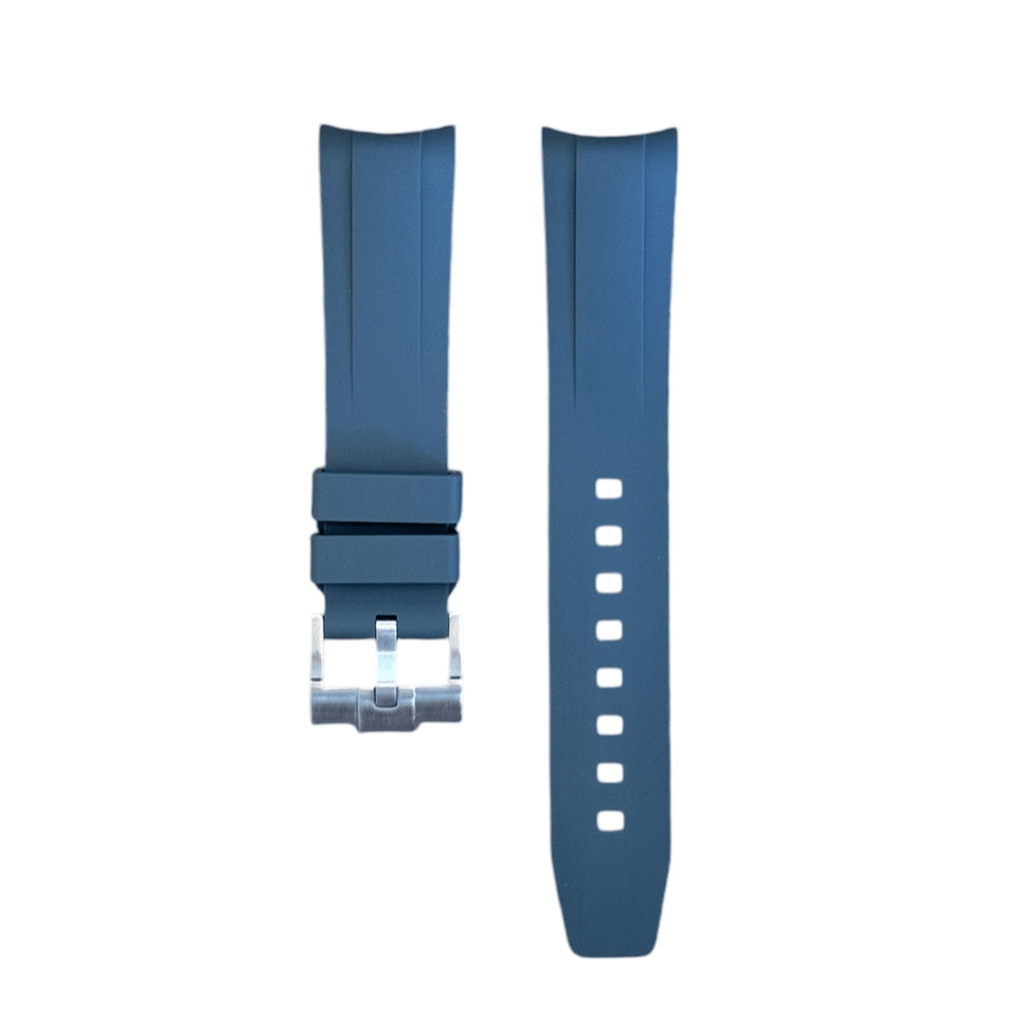 Grey FKM Rubber strap for Tudor Black Bay 58 - Tempomat Madrid