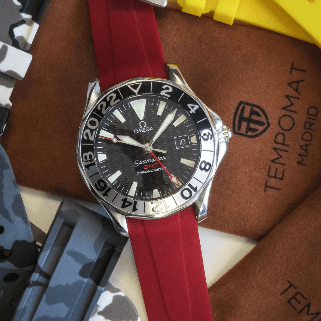 Correa de Caucho Curvada Burdeos 20mm - Tempomat Madrid