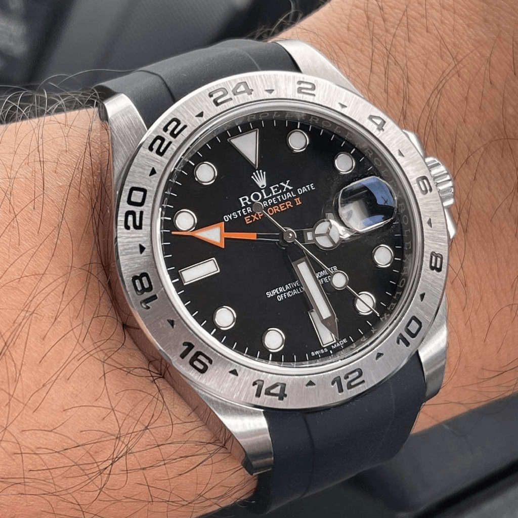 Correa caucho curvada 21mm Negra - Tempomat Madrid