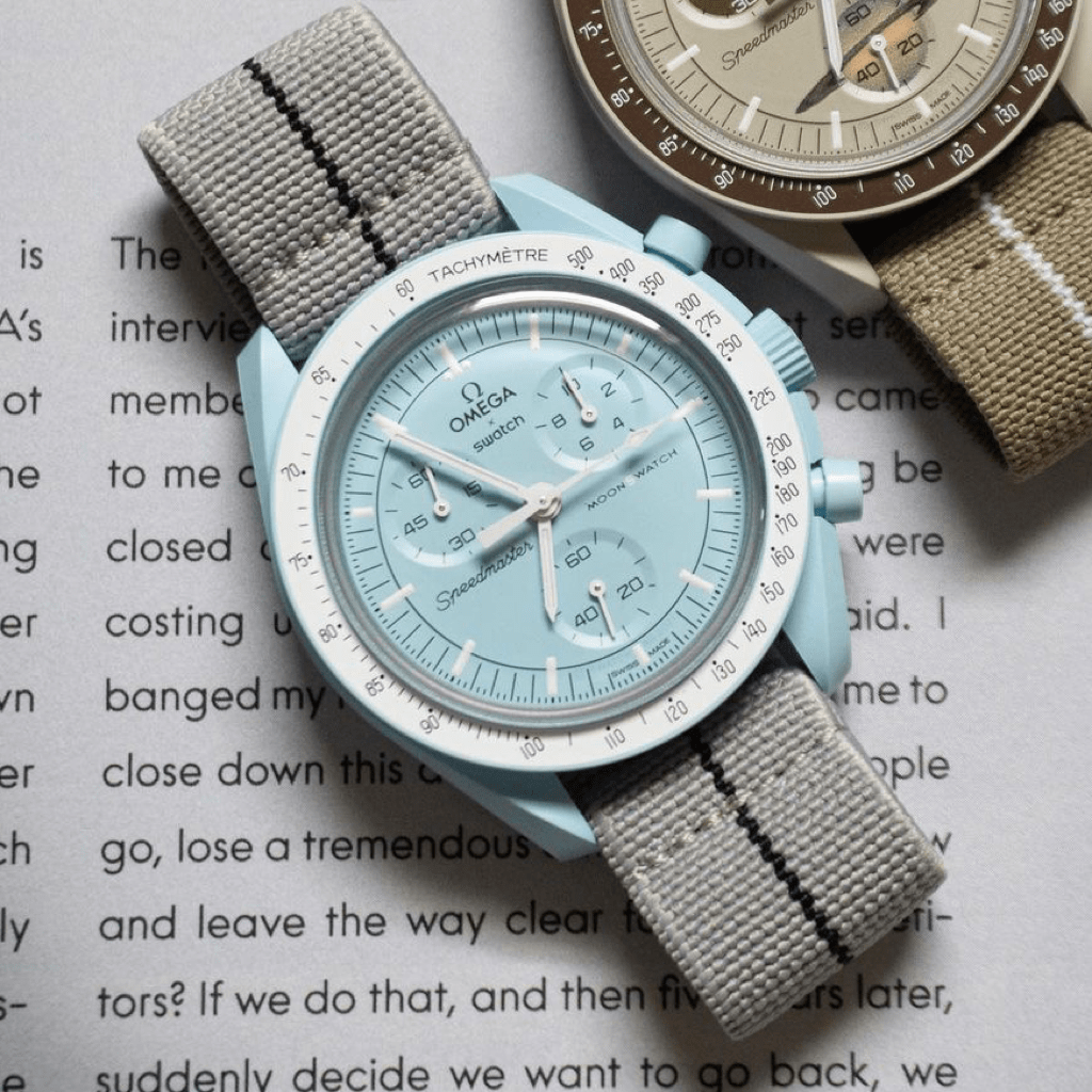 Grey - Blue Elastic loop - Tempomat Madrid