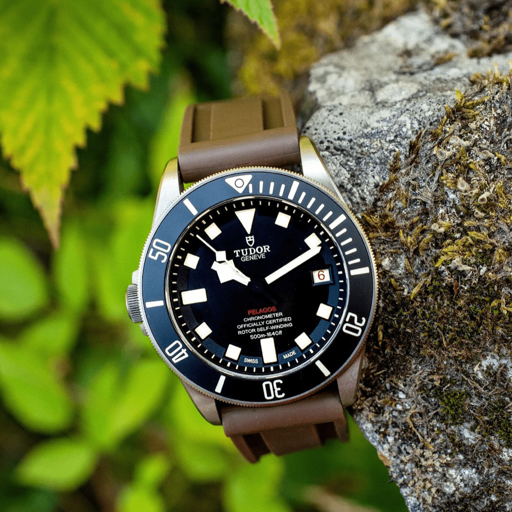 Leather Strap Peagos Watch Strap MN Light Grey Goat Atelier Romane