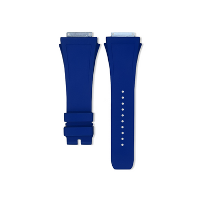 Richard Mille rubber straps, RM11, Blue FKM Vulcanized rubber