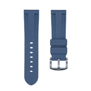 Tempomat Madrid, Grey Rubber Strap for Panerai, Seiko, Breitling, Tag Heuer Universal 24mm