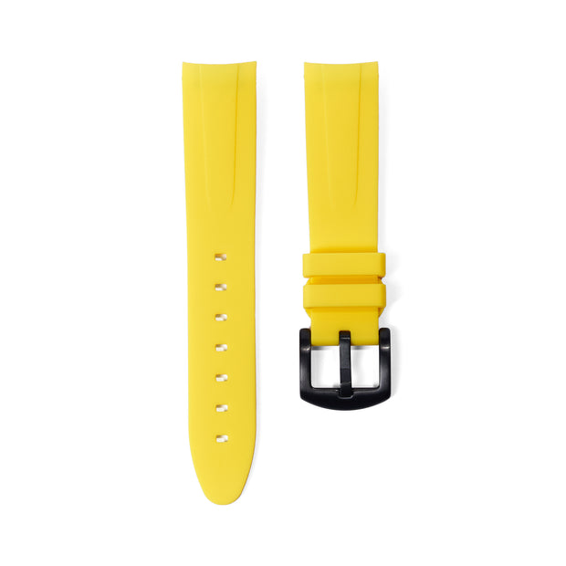 Tempomat Madrid, 20mm Yellow rubber strap for rolex, 20mm rubber strap for omega