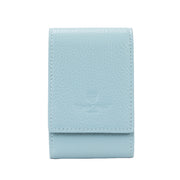 Blue Leather Pouch