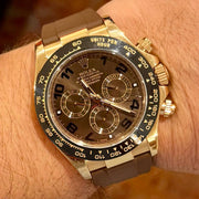 Brown FKM Rubber Strap for Daytona Oysterlex®