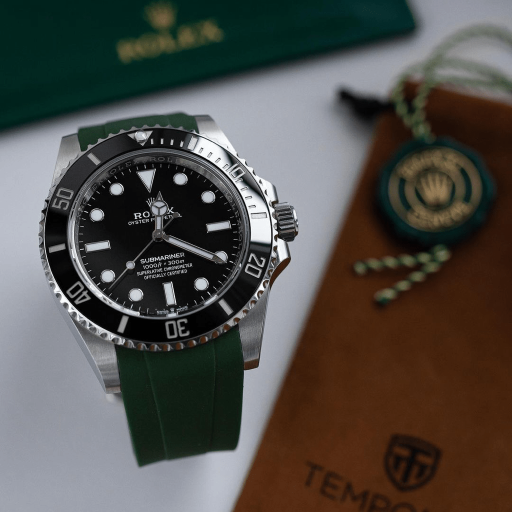 Correa caucho curvada 21mm verde - Tempomat Madrid