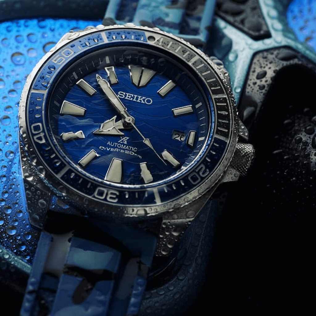 Correa de caucho 22mm Camo Azul  - Tempomat Madrid