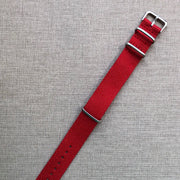 Tempomat Madrid, Red Nato Strap for Rolex & Omega, 20mm universal fit