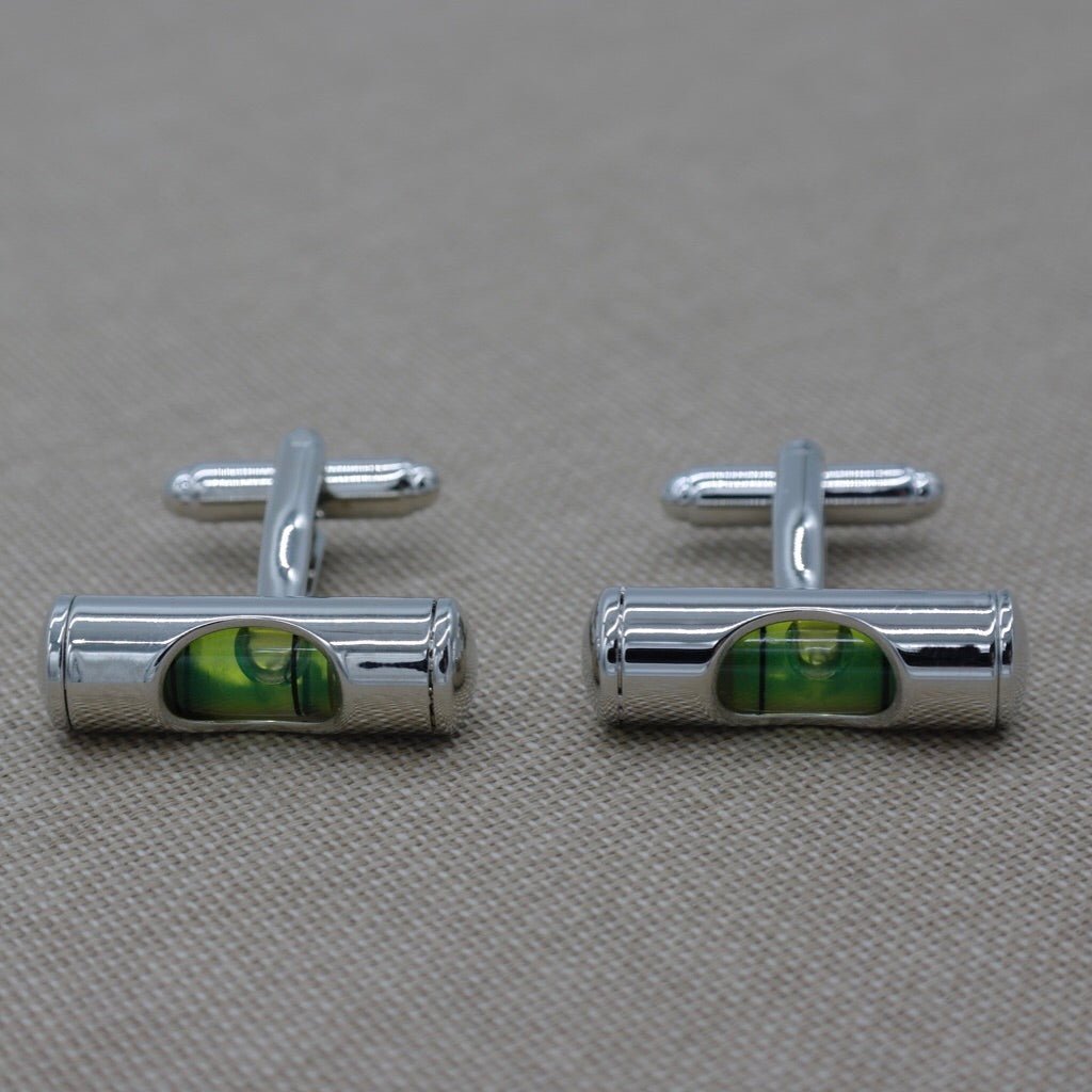 Green Liquid Cufflinks - Tempomat Madrid