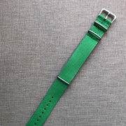 Tempomat Madrid, Green Nato Strap for Rolex & Omega, 20mm universal fit