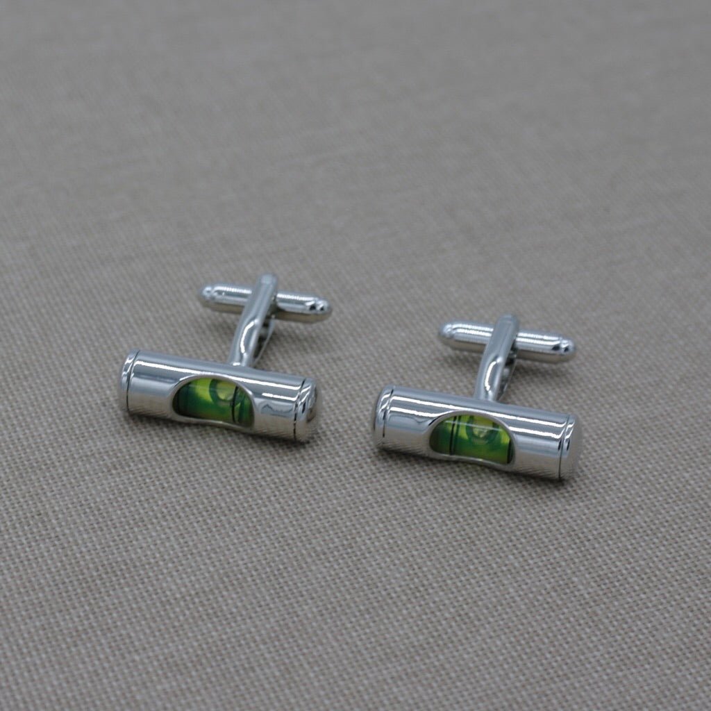 Green Liquid Cufflinks - Tempomat Madrid