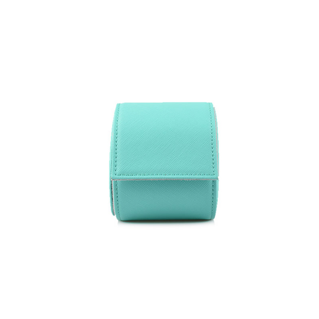 Tempomat Madrid, Tiffany Blue / Sky Blue Saffiano leather watch roll for collectors