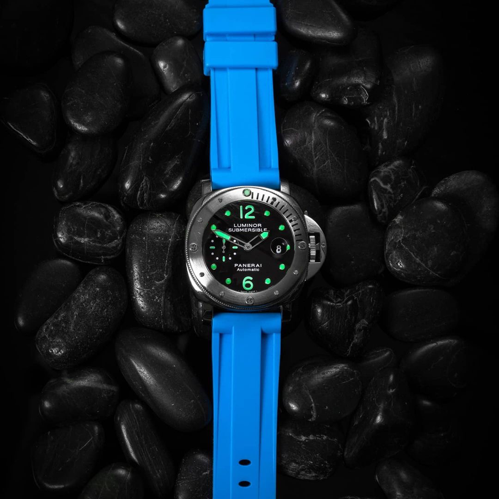 Panerai on rubber strap best sale