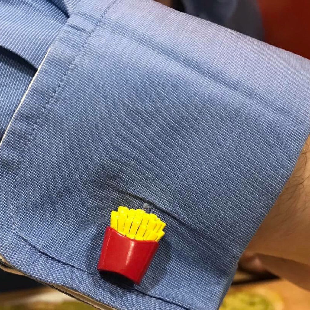 Fries Cufflinks - Tempomat Madrid