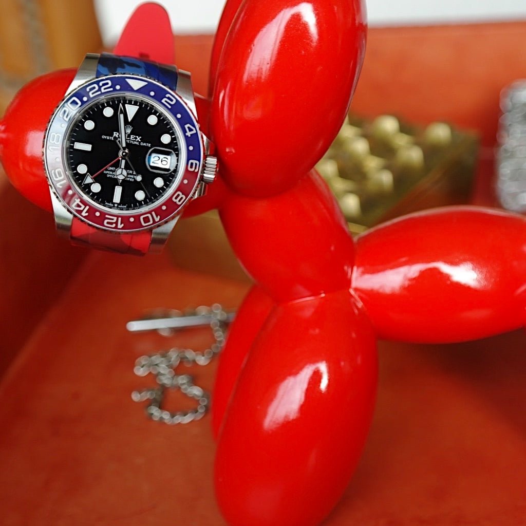 Correa de caucho Pepsi con diseño de camuflaje de 20 mm con extremo curvo - Tempomat Madrid