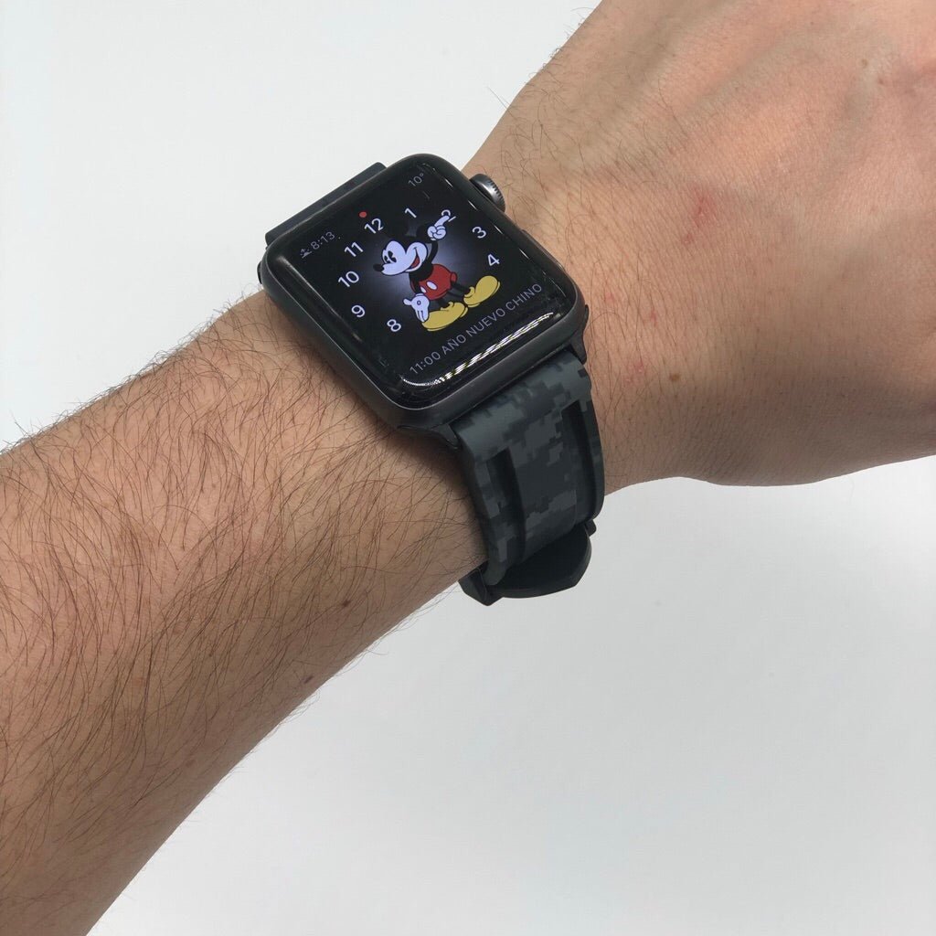 Digital Camo Rubber Strap - iwatch - Tempomat Madrid
