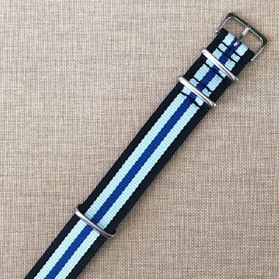 Tempomat Madrid  affordable luxury watch accessories, 20mm  lug width nato watch straps for your rolex, tudor, omega, tag heuer, breitling and more