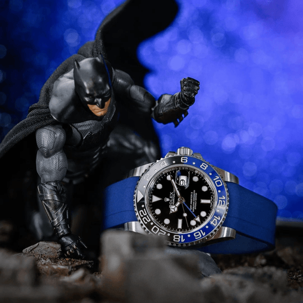 Rolex blue discount rubber strap