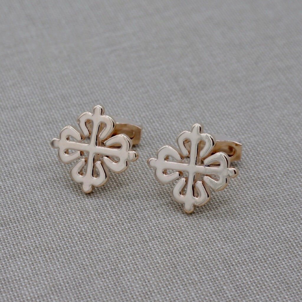 Calatrava Rose Gold Cufflinks - Tempomat Madrid
