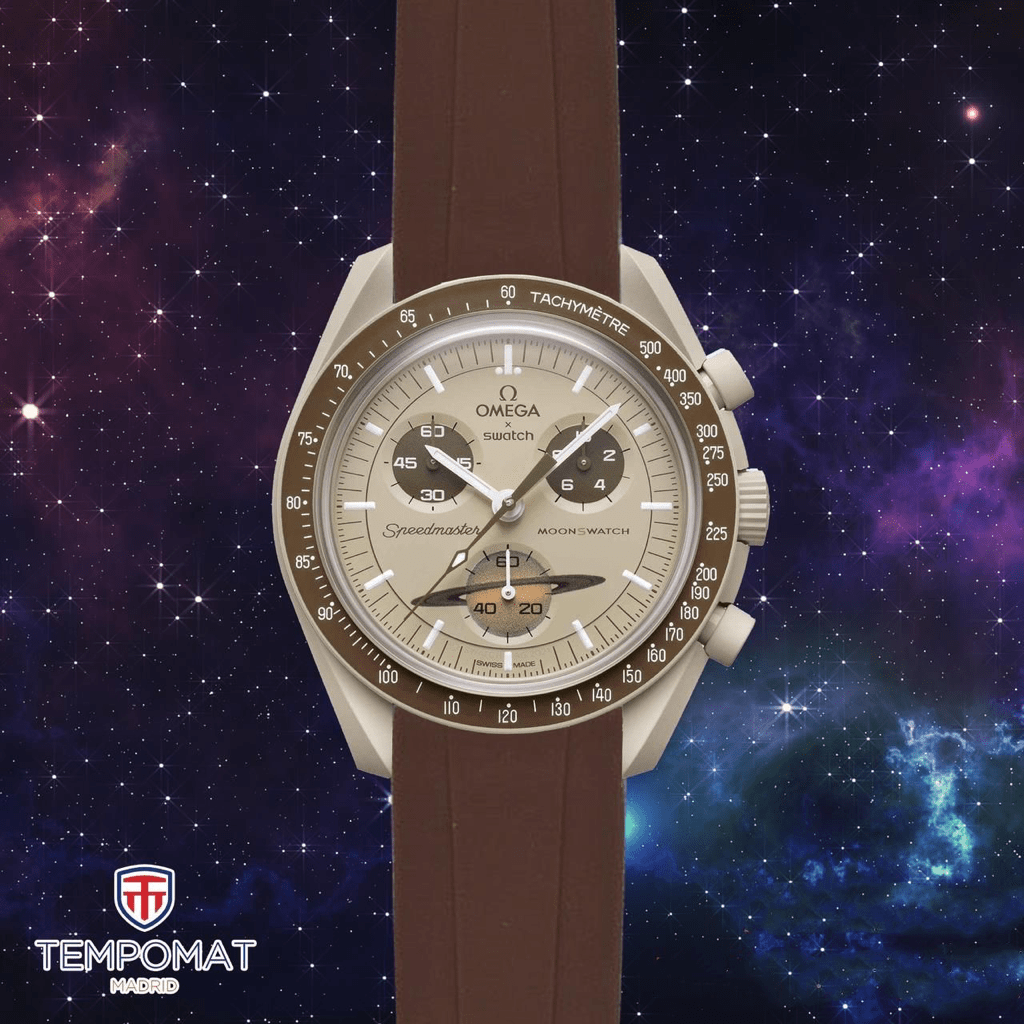 Correa Caucho curvada 20mm Marrón - Tempomat Madrid