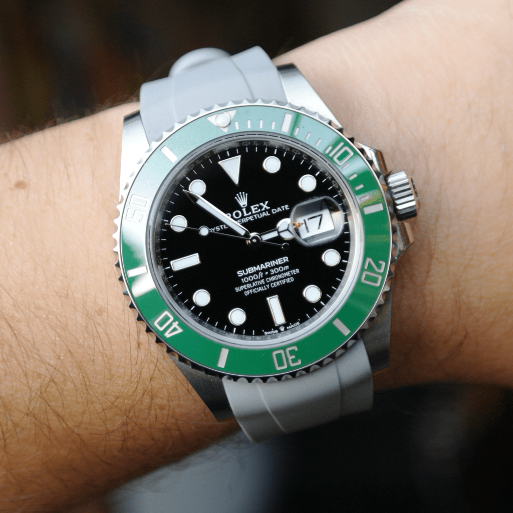 Correa de caucho curvada 21mm Gris - Tempomat Madrid